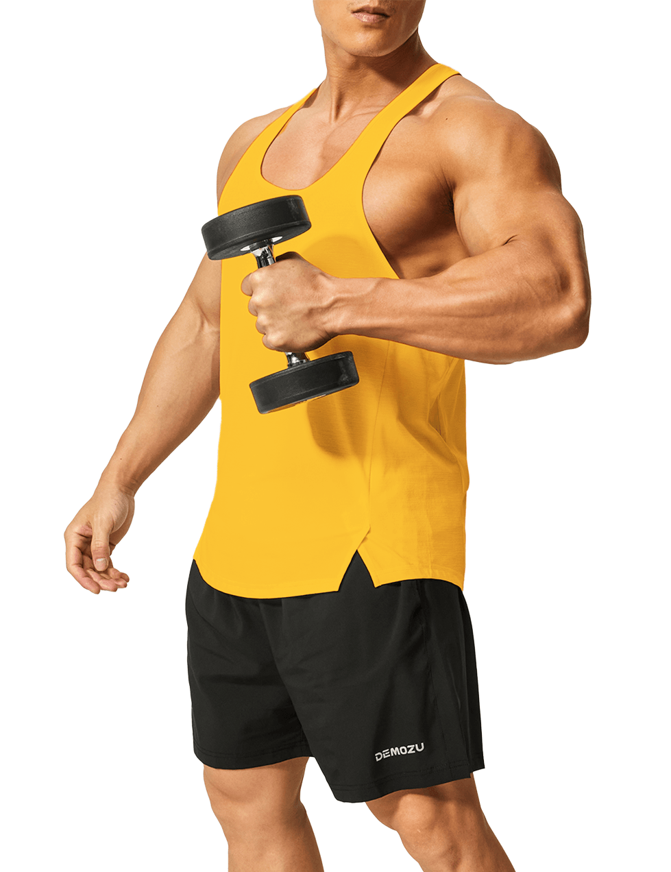 Men's Y Back Stringer Tank Top - DEMOZU Sports
