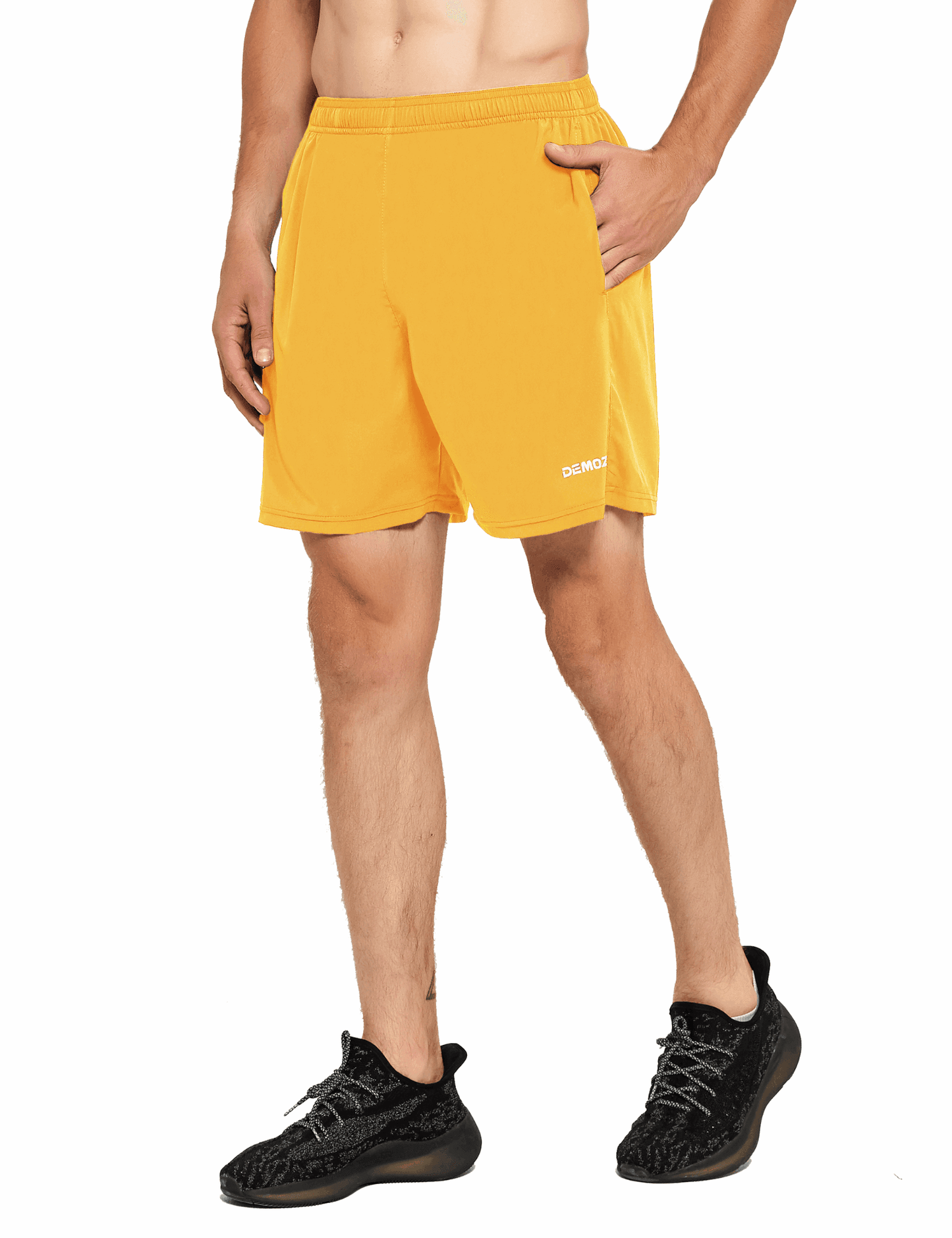 Men's 5 Inch Running Athletic Shorts with Pockets - DEMOZU Sports