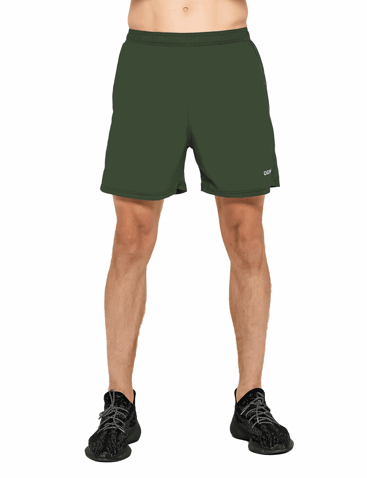 Men's 5 Inch Running Athletic Shorts with Pockets - DEMOZU Sports