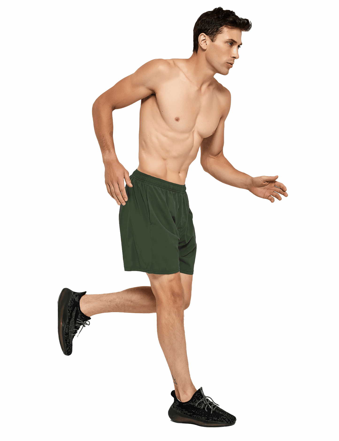 Men's 5 Inch Running Athletic Shorts with Pockets - DEMOZU Sports