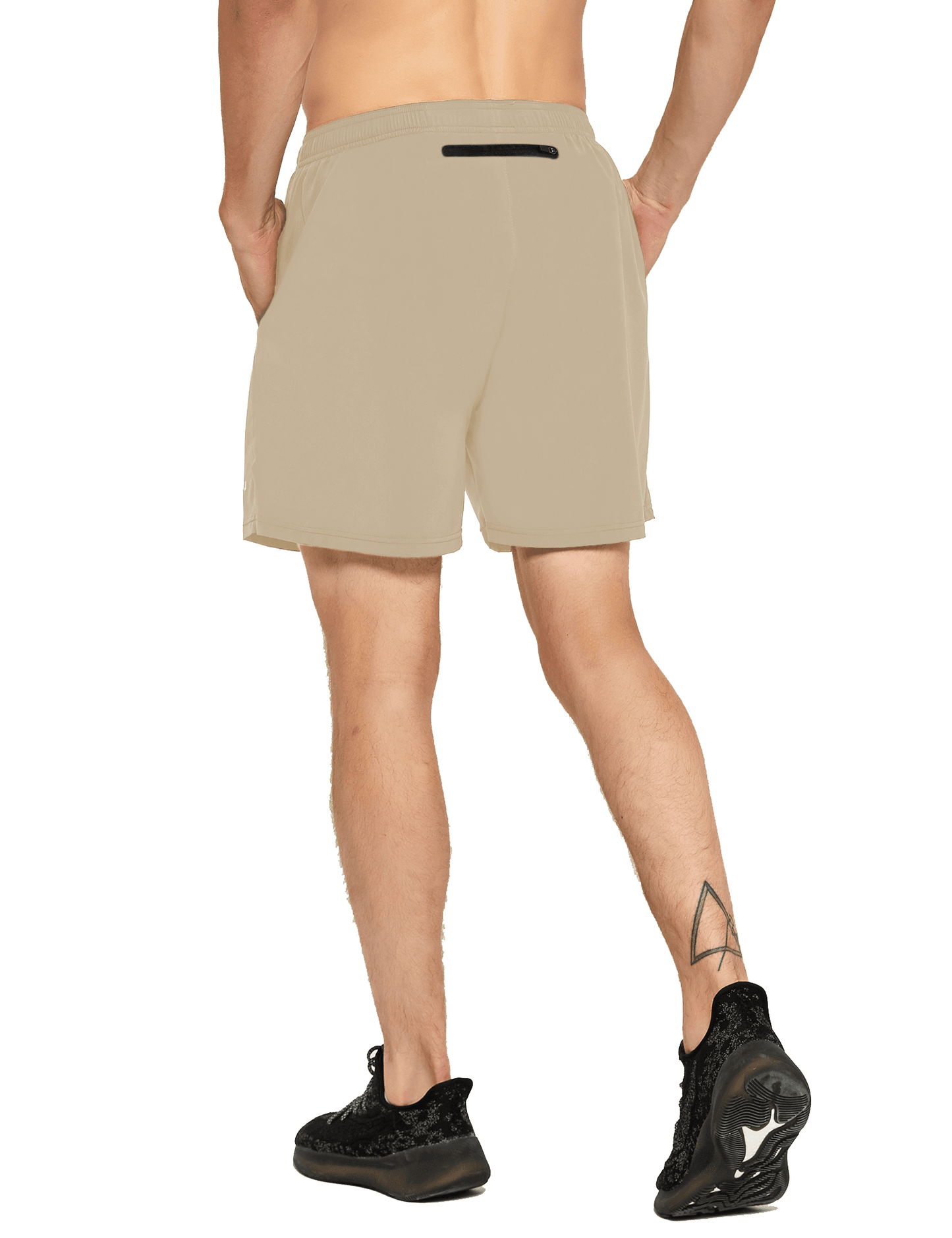 Men's 5 Inch Running Athletic Shorts with Pockets - DEMOZU Sports