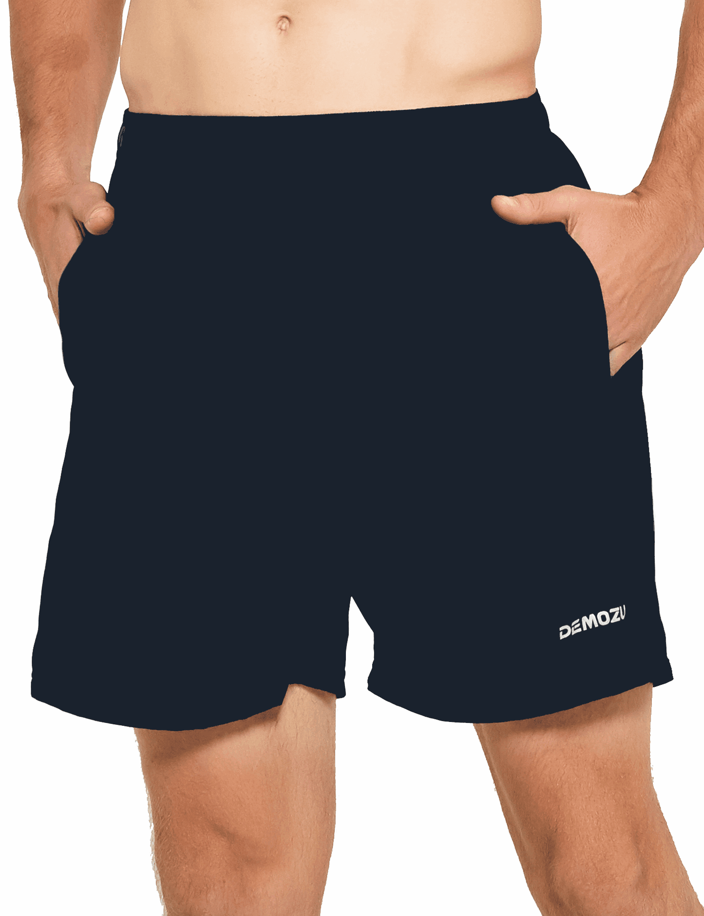Men's 5 Inch Running Athletic Shorts with Pockets - DEMOZU Sports