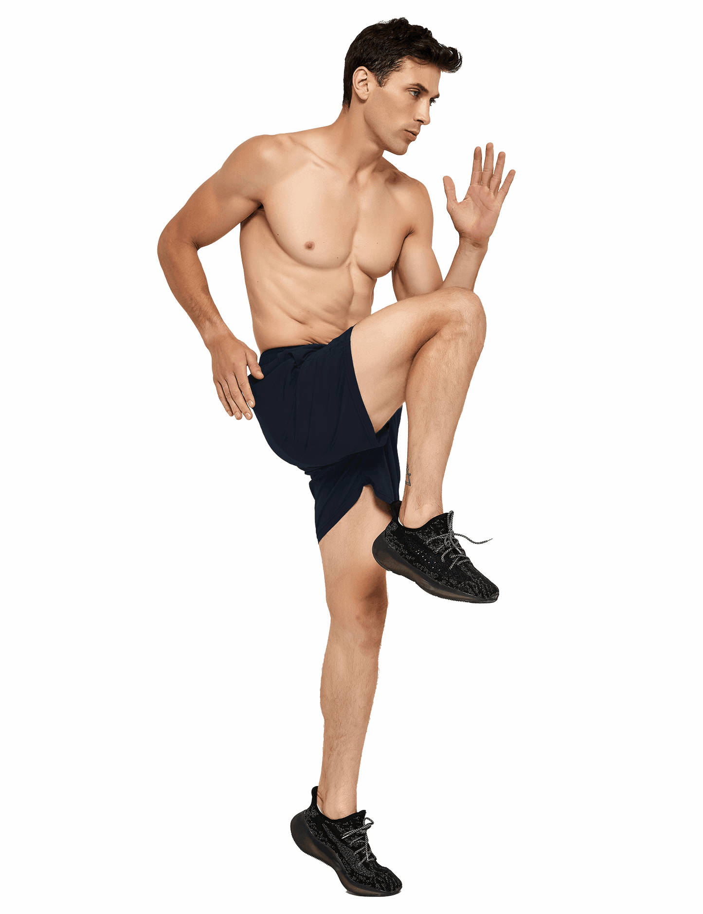 Men's 5 Inch Running Athletic Shorts with Pockets - DEMOZU Sports