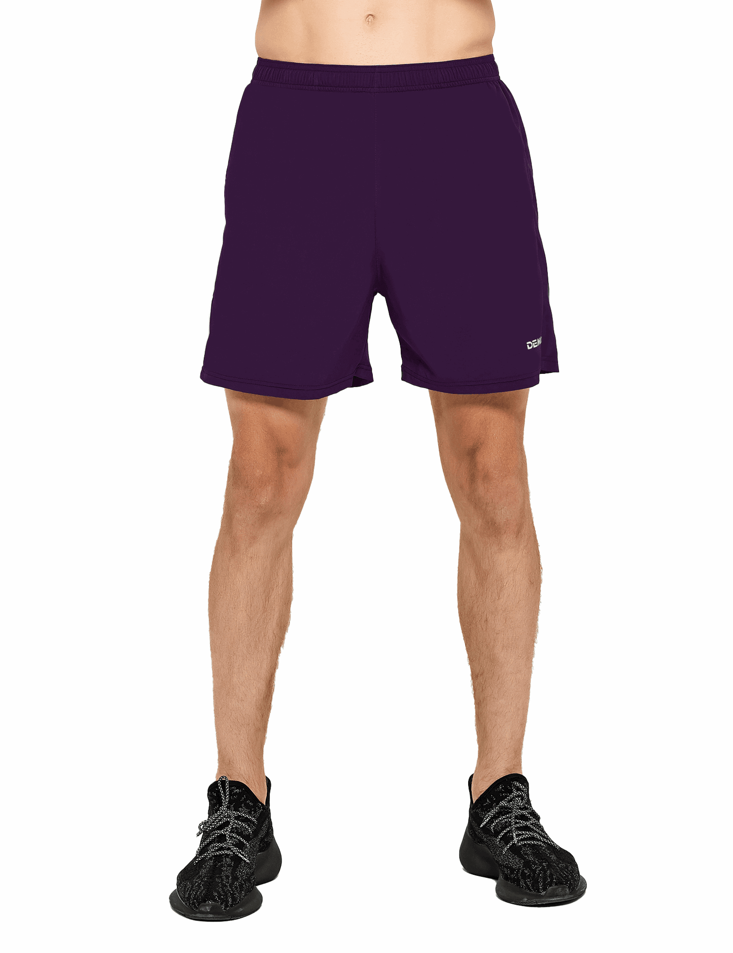Men's 5 Inch Running Athletic Shorts with Pockets - DEMOZU Sports