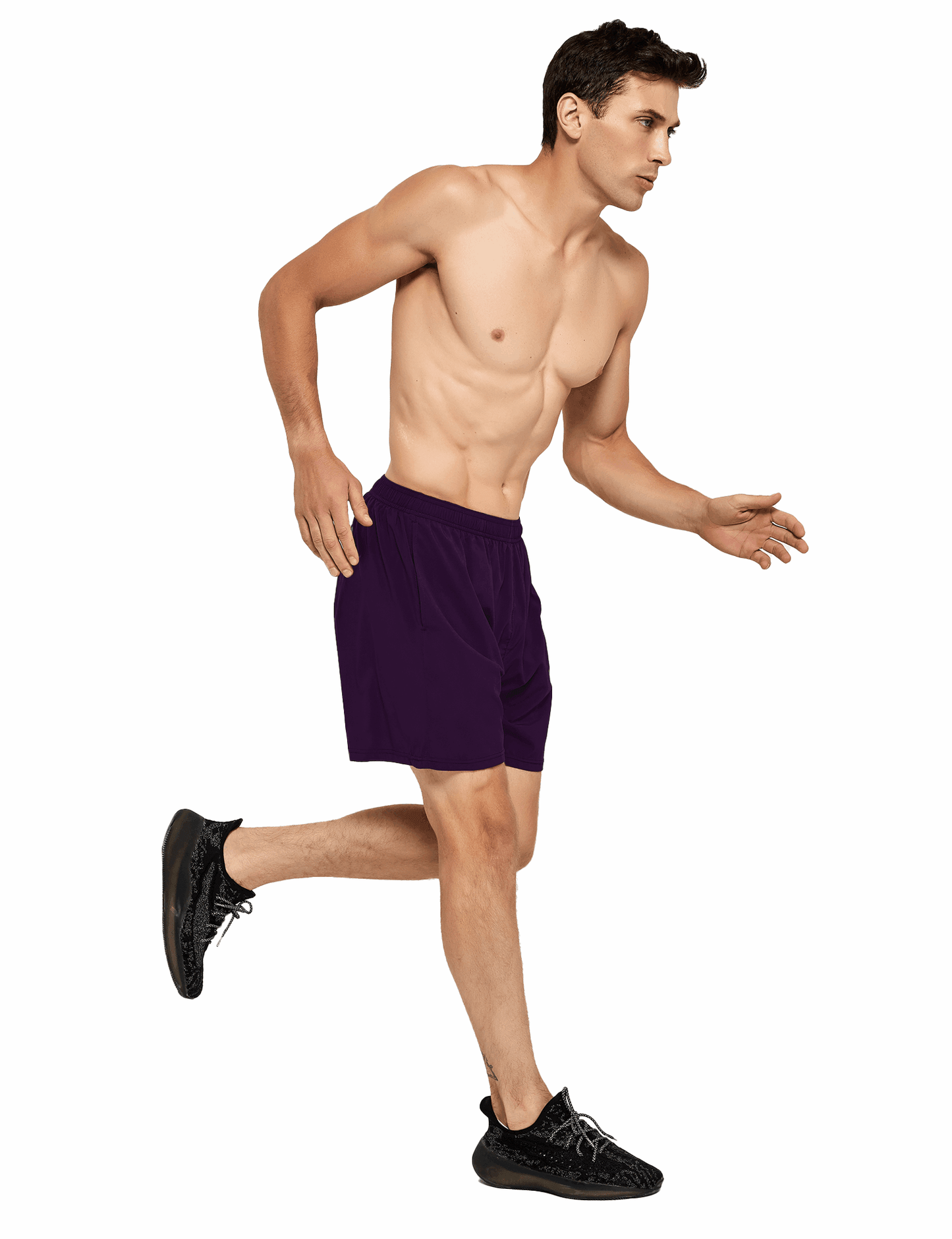 Men's 5 Inch Running Athletic Shorts with Pockets - DEMOZU Sports