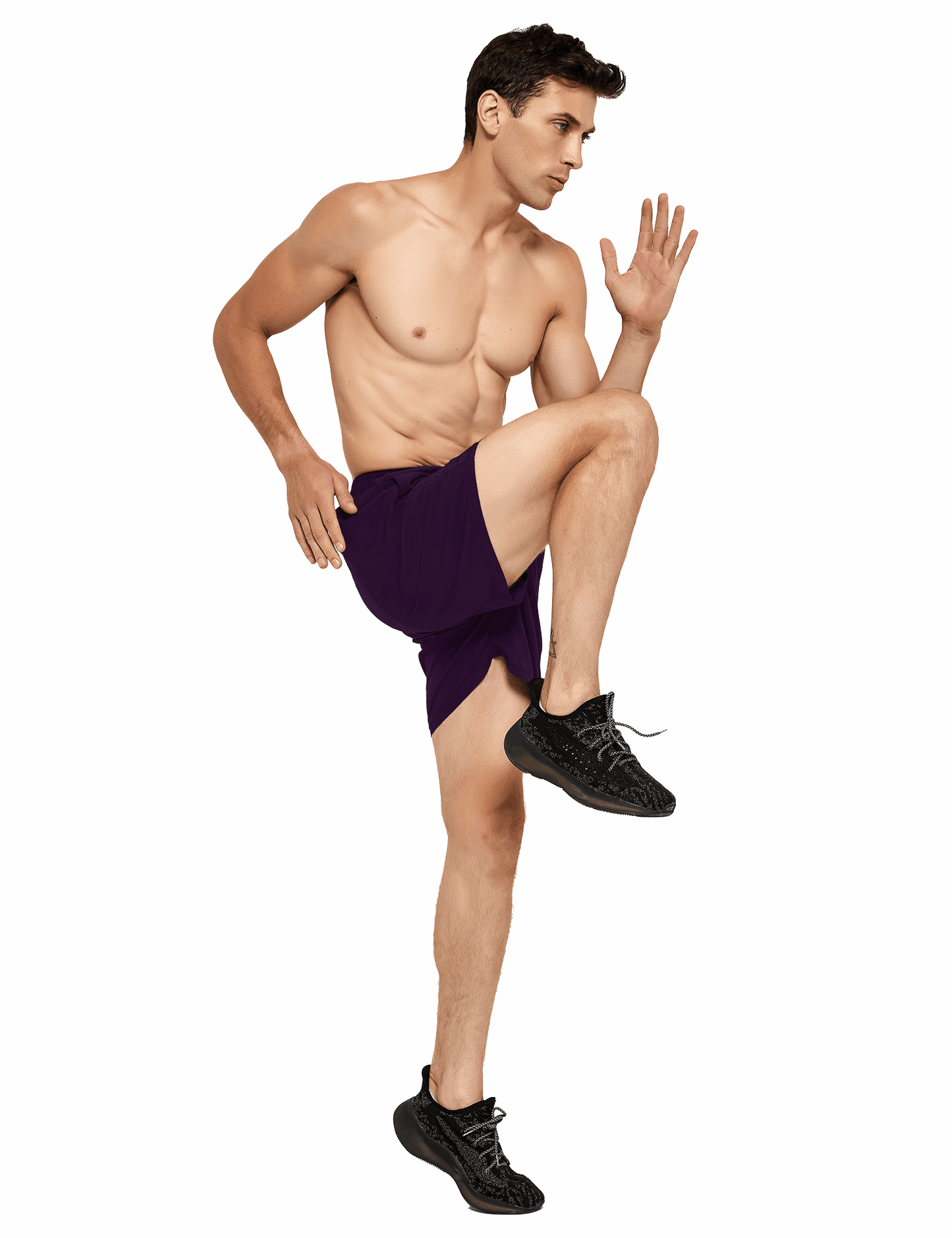 Men's 5 Inch Running Athletic Shorts with Pockets - DEMOZU Sports