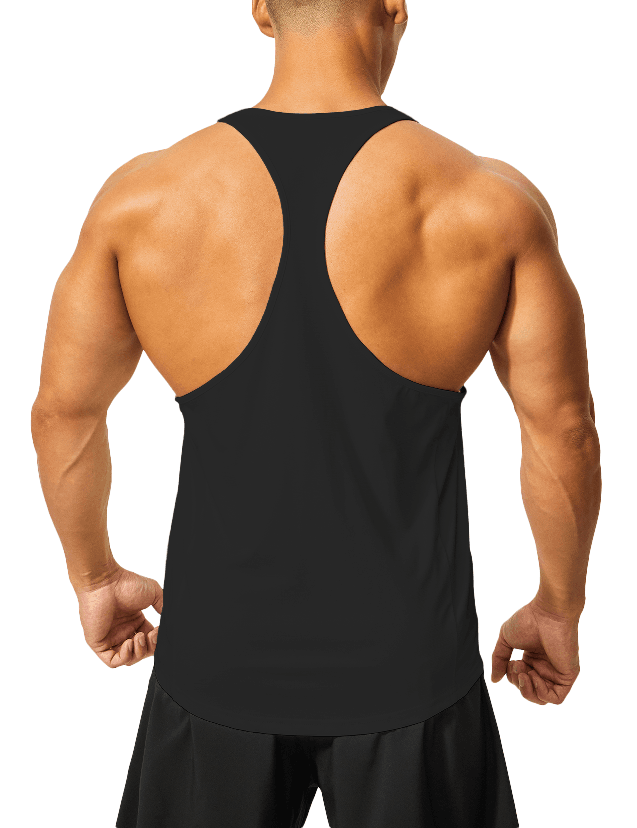Men's Y Back Stringer Tank Top - DEMOZU Sports