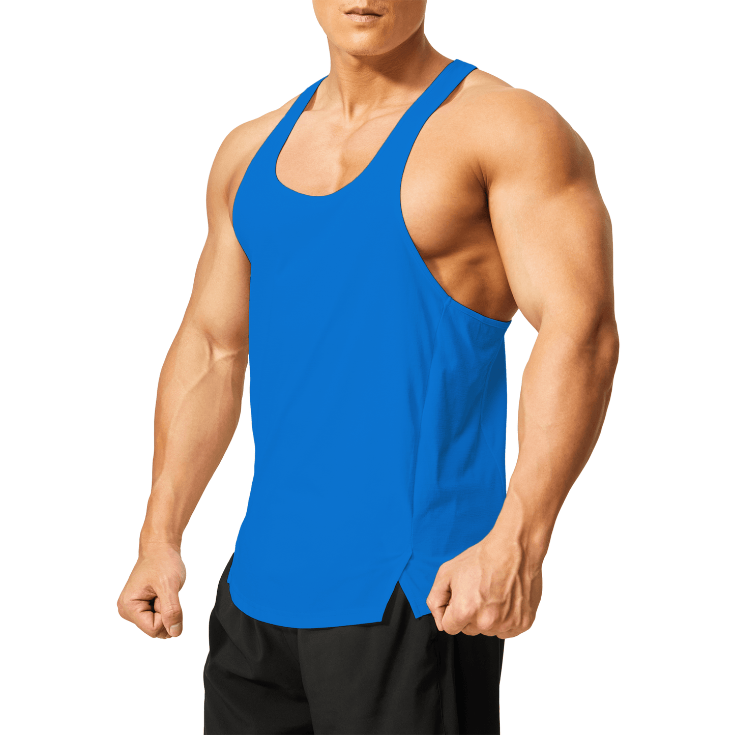 Men's Y Back Stringer Tank Top - DEMOZU Sports