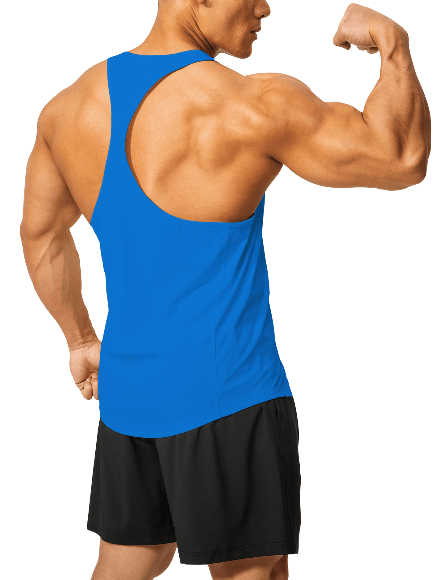 Men's Y Back Stringer Tank Top - DEMOZU Sports