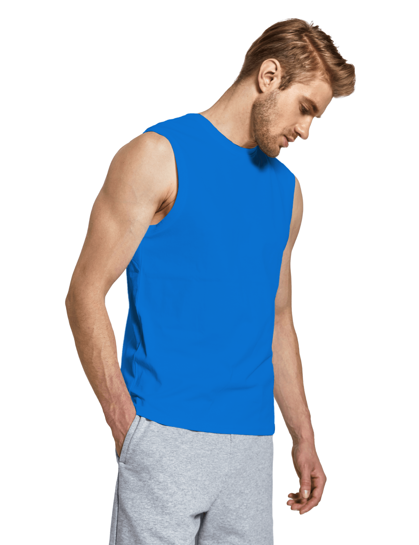 Men's Sleeveless Muscle Shirts (Regular & Big Men) - DEMOZU Sports