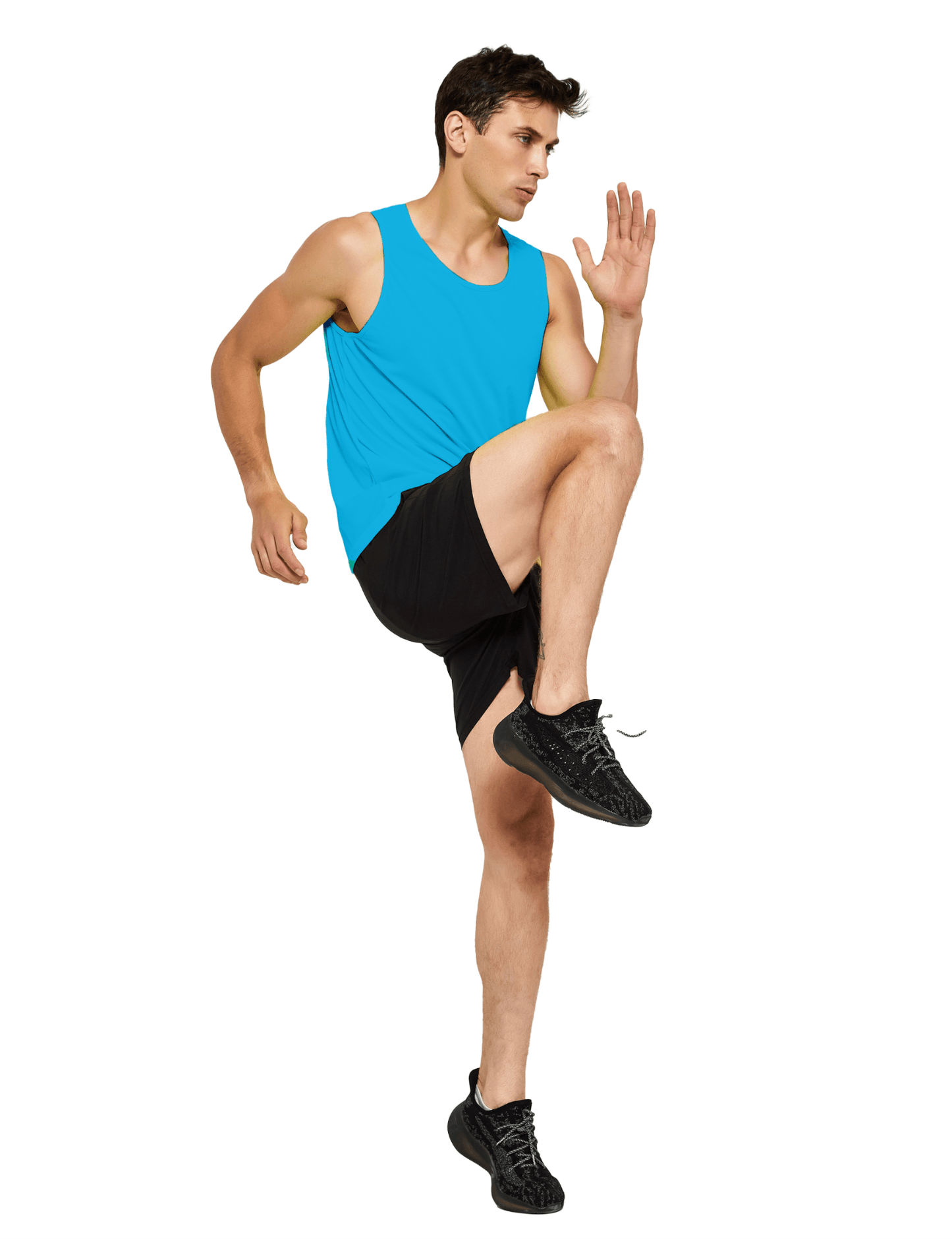 Men's Neon Running Athletic Tank Top - DEMOZU Sports