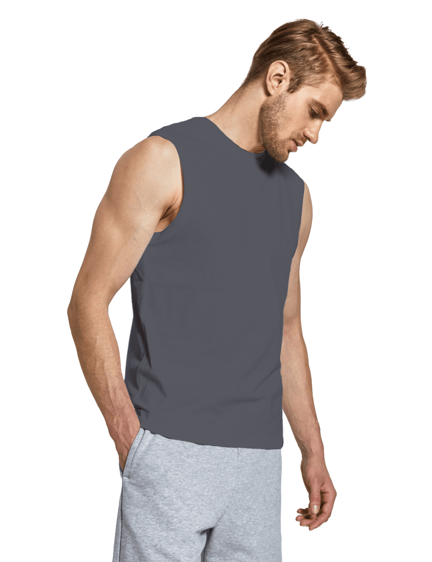 Men's Sleeveless Muscle Shirts (Regular & Big Men) - DEMOZU Sports