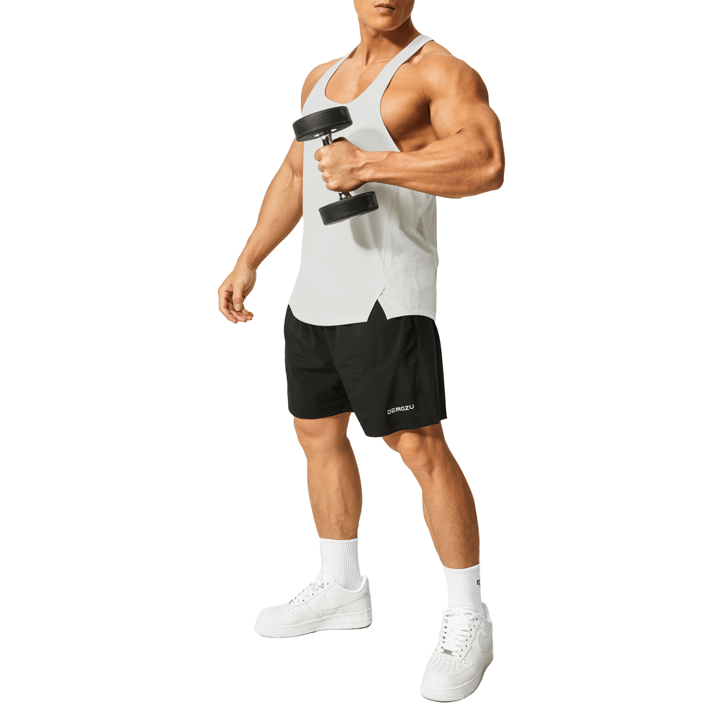 Men's Y Back Stringer Tank Top - DEMOZU Sports