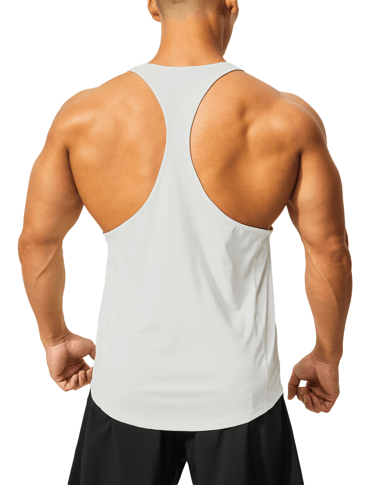 Men's Y Back Stringer Tank Top - DEMOZU Sports