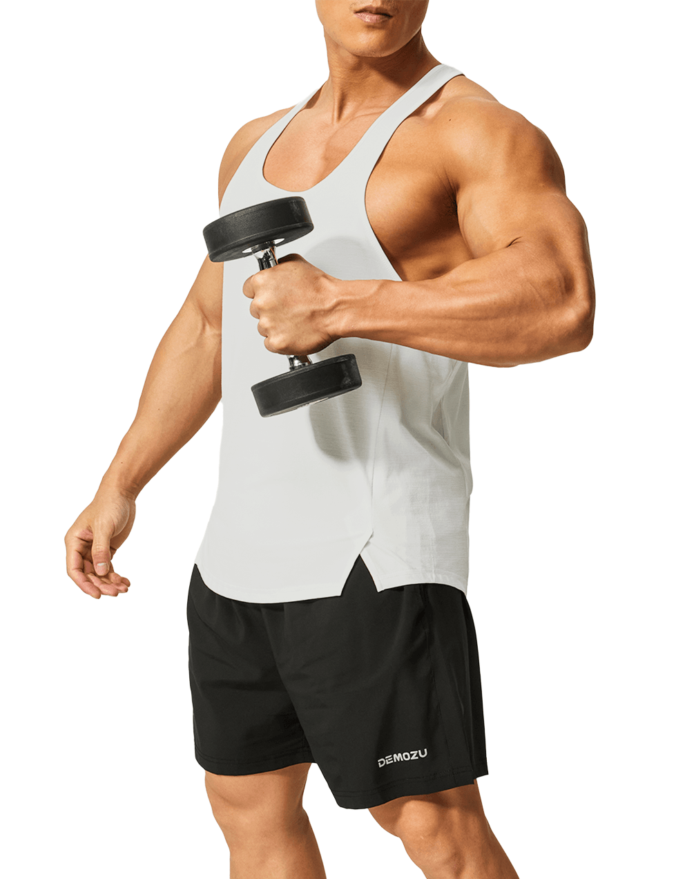 Men's Y Back Stringer Tank Top - DEMOZU Sports