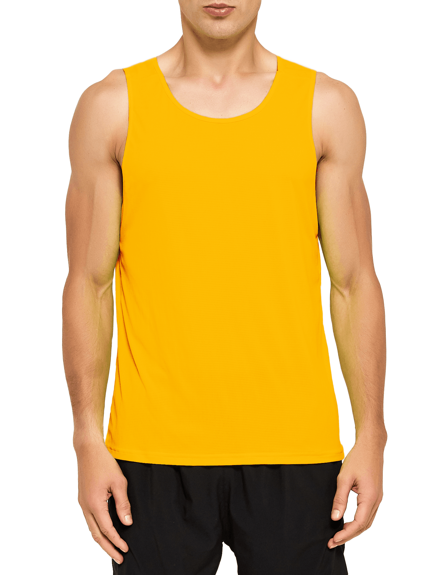 Men's Neon Running Athletic Tank Top - DEMOZU Sports