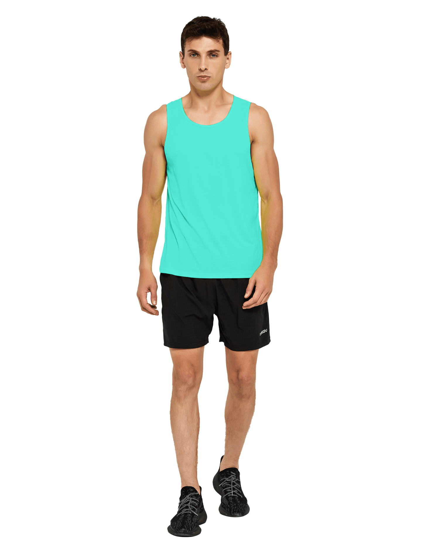 Men's Neon Running Athletic Tank Top - DEMOZU Sports