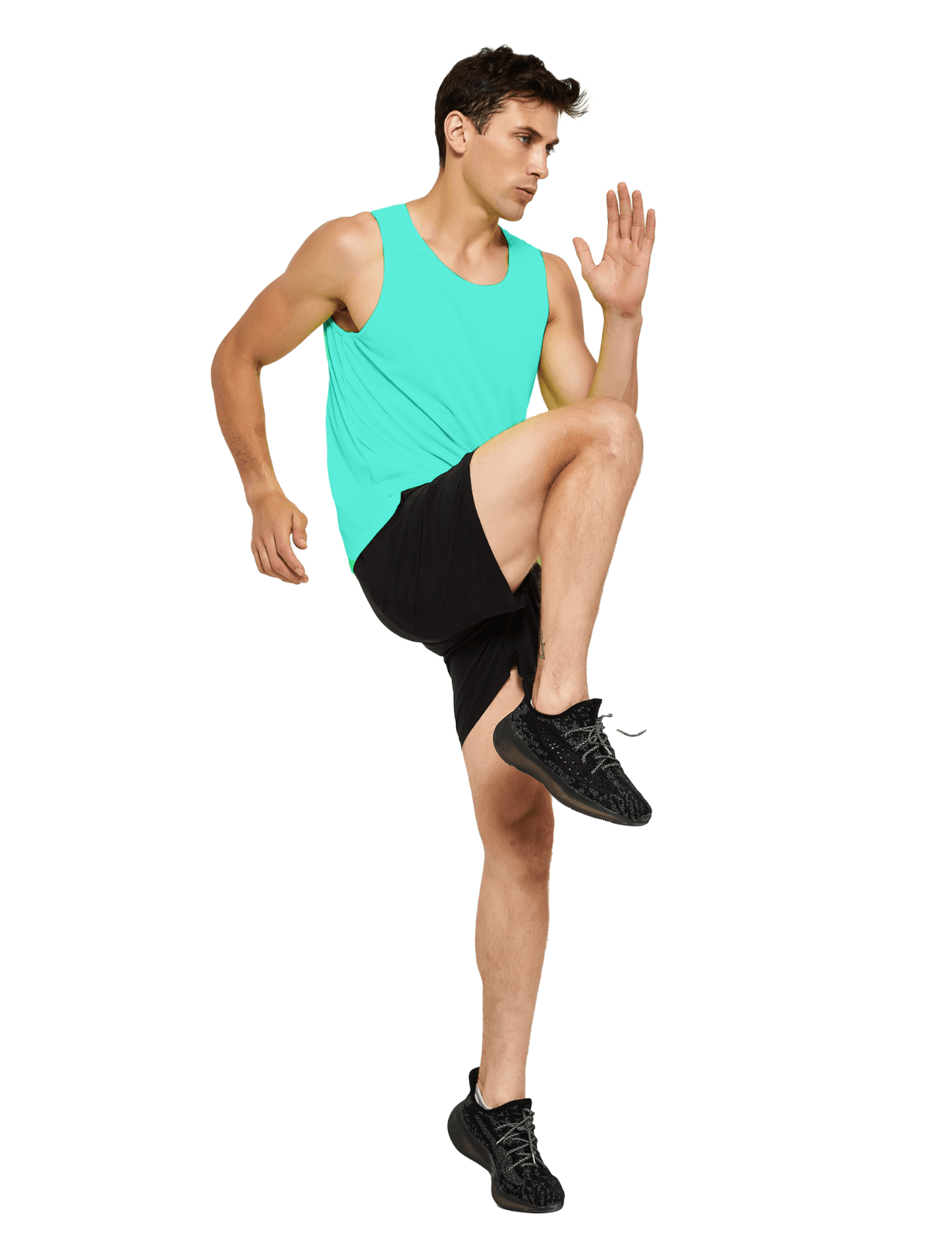 Men's Neon Running Athletic Tank Top - DEMOZU Sports