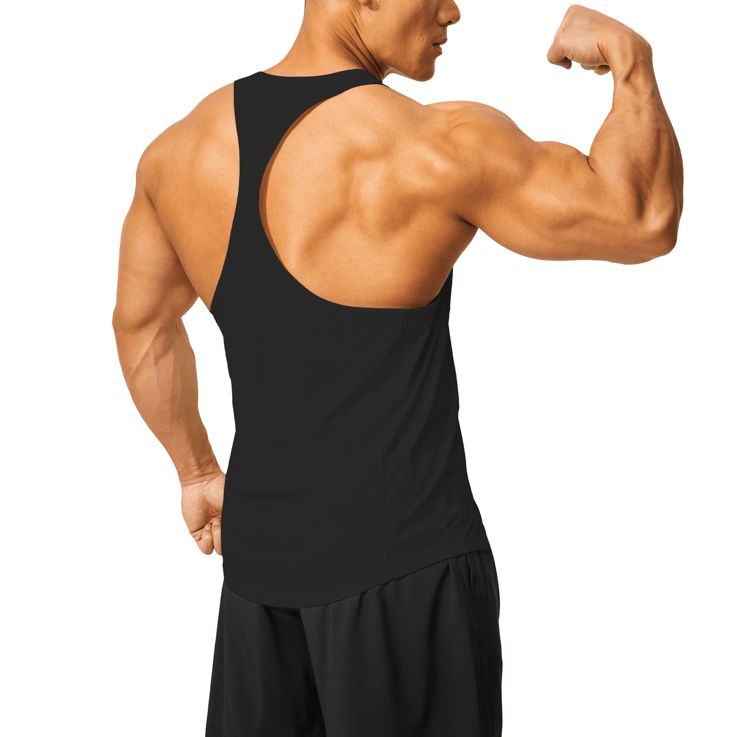 Men's Y Back Stringer Tank Top - DEMOZU Sports