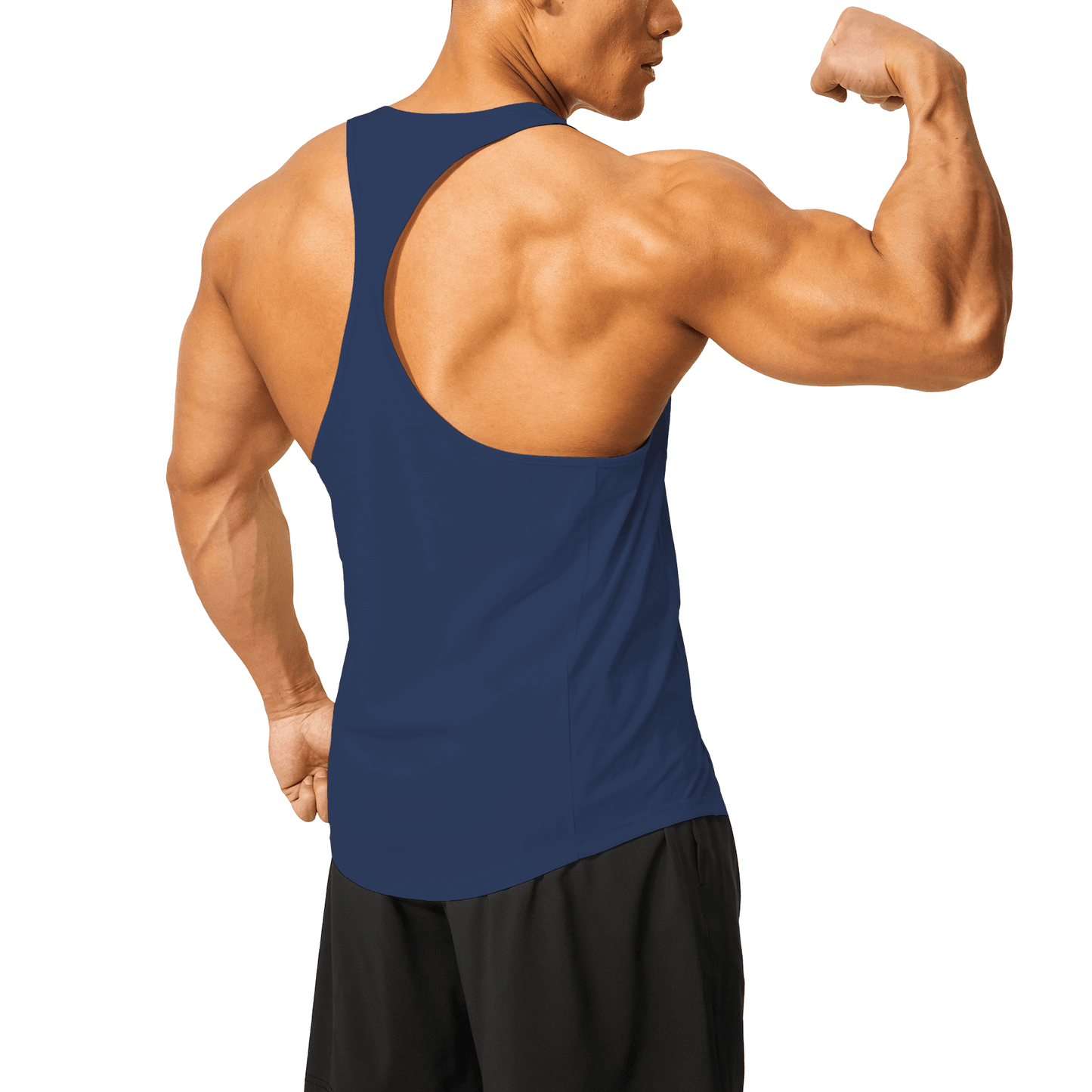 Men's Y Back Stringer Tank Top - DEMOZU Sports