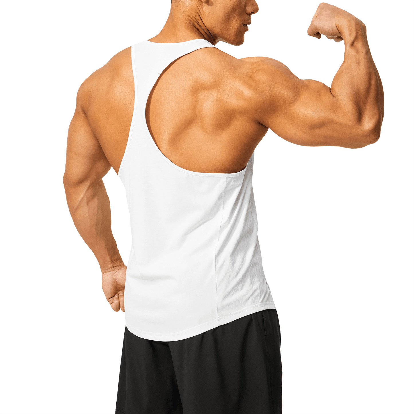 Men's Y Back Stringer Tank Top - DEMOZU Sports