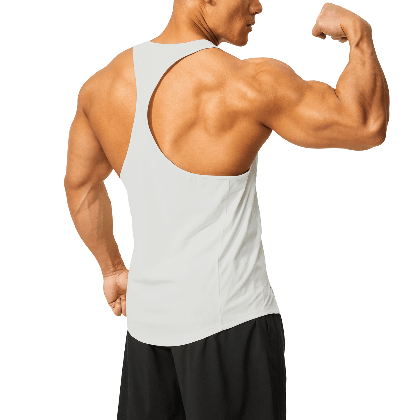 Men's Y Back Stringer Tank Top - DEMOZU Sports