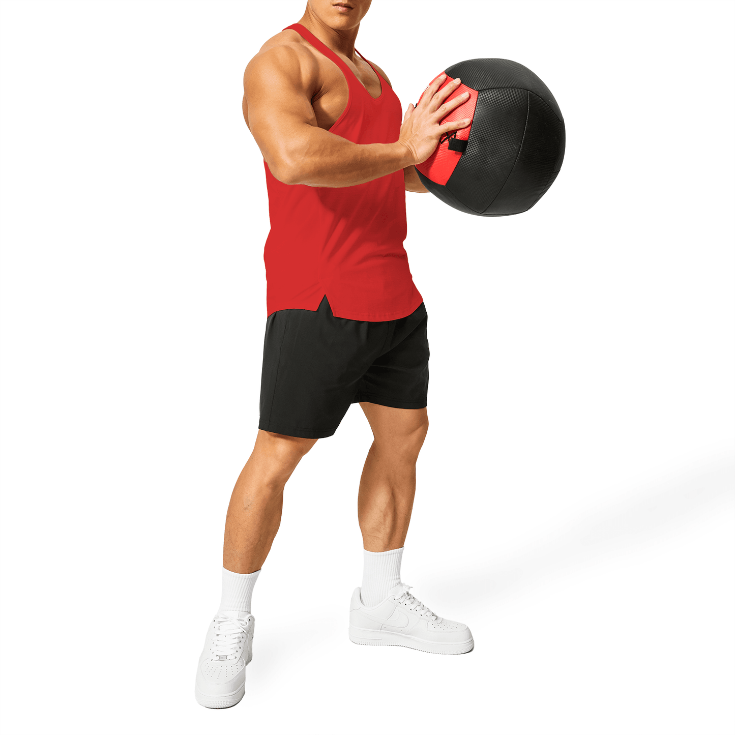 Men's Y Back Stringer Tank Top - DEMOZU Sports