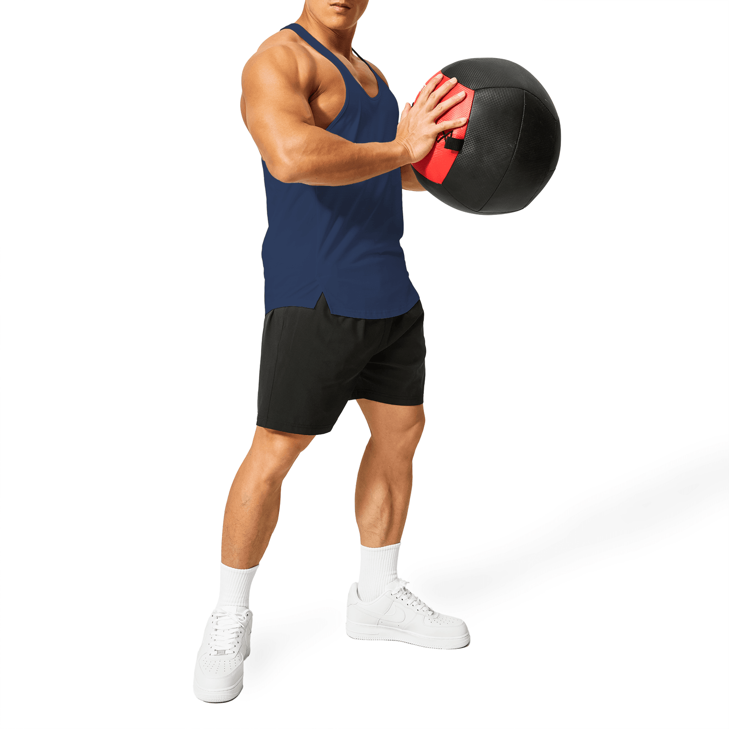 Men's Y Back Stringer Tank Top - DEMOZU Sports