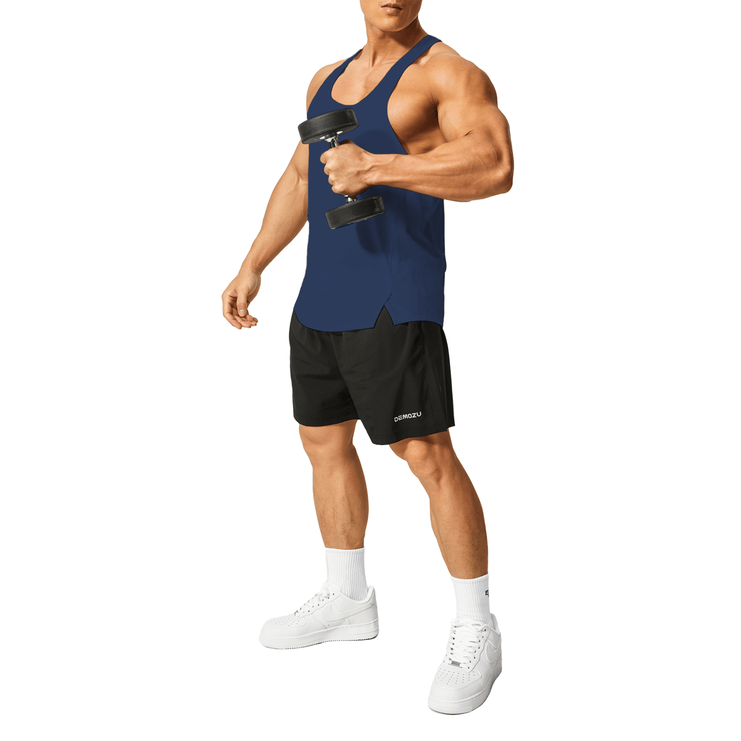 Men's Y Back Stringer Tank Top - DEMOZU Sports
