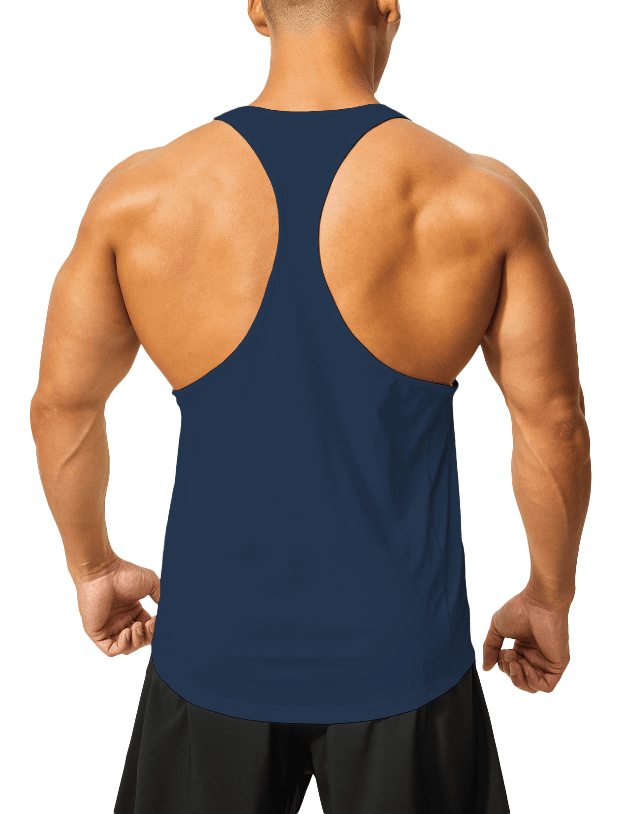 Men's Y Back Stringer Tank Top - DEMOZU Sports