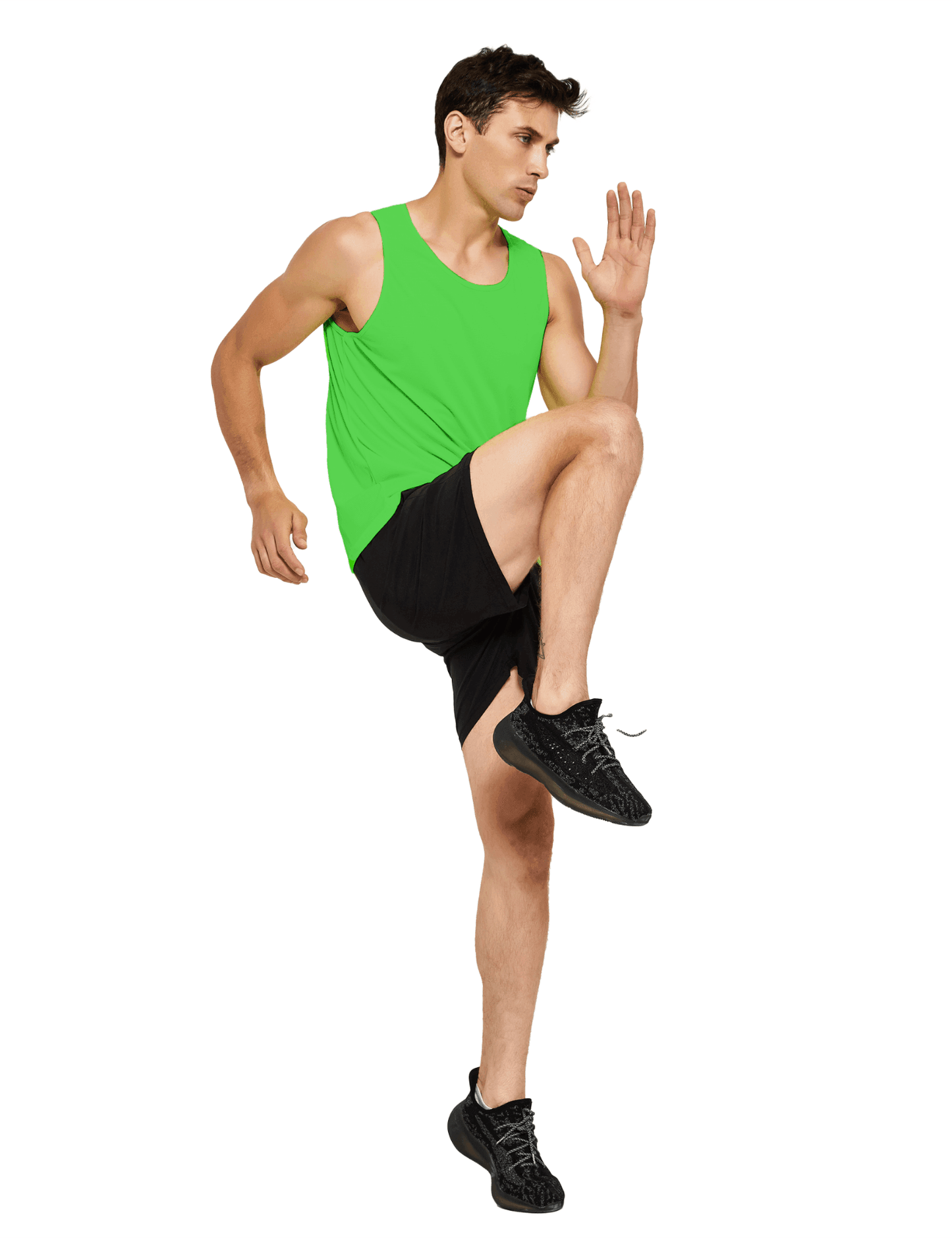 Men's Neon Running Athletic Tank Top - DEMOZU Sports