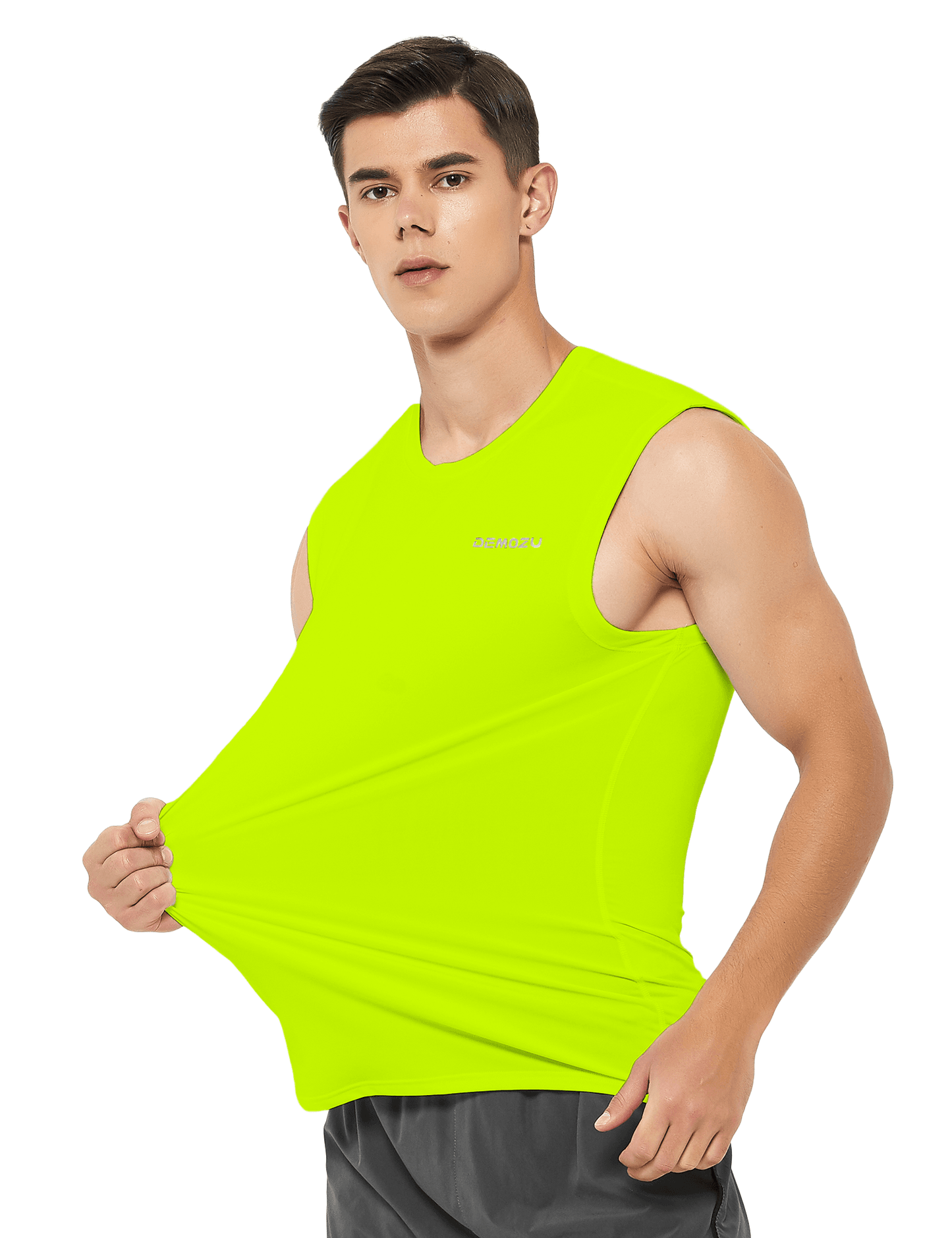 Men's Sleeveless Workout Swim Shirts (Regular & Big and Tall) - DEMOZU Sports