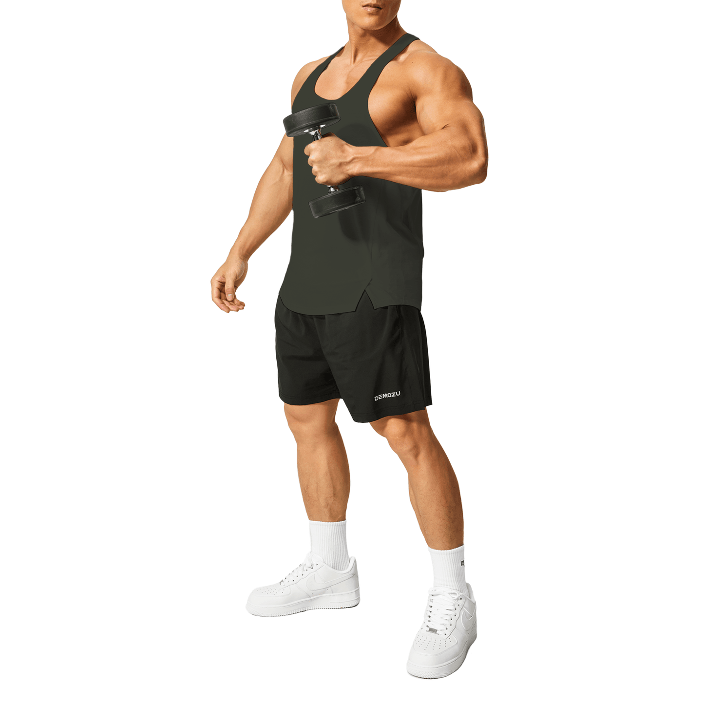 Men's Y Back Stringer Tank Top - DEMOZU Sports