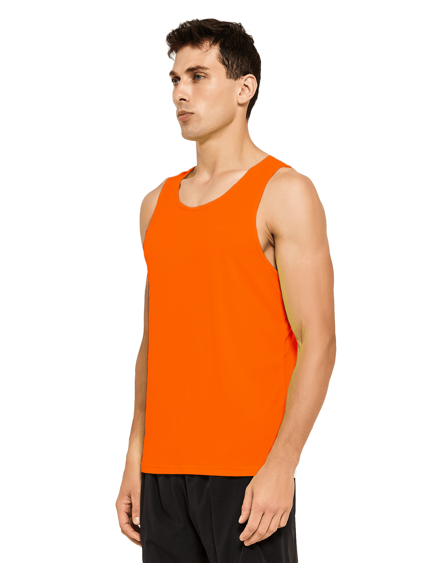 Men's Neon Running Athletic Tank Top - DEMOZU Sports