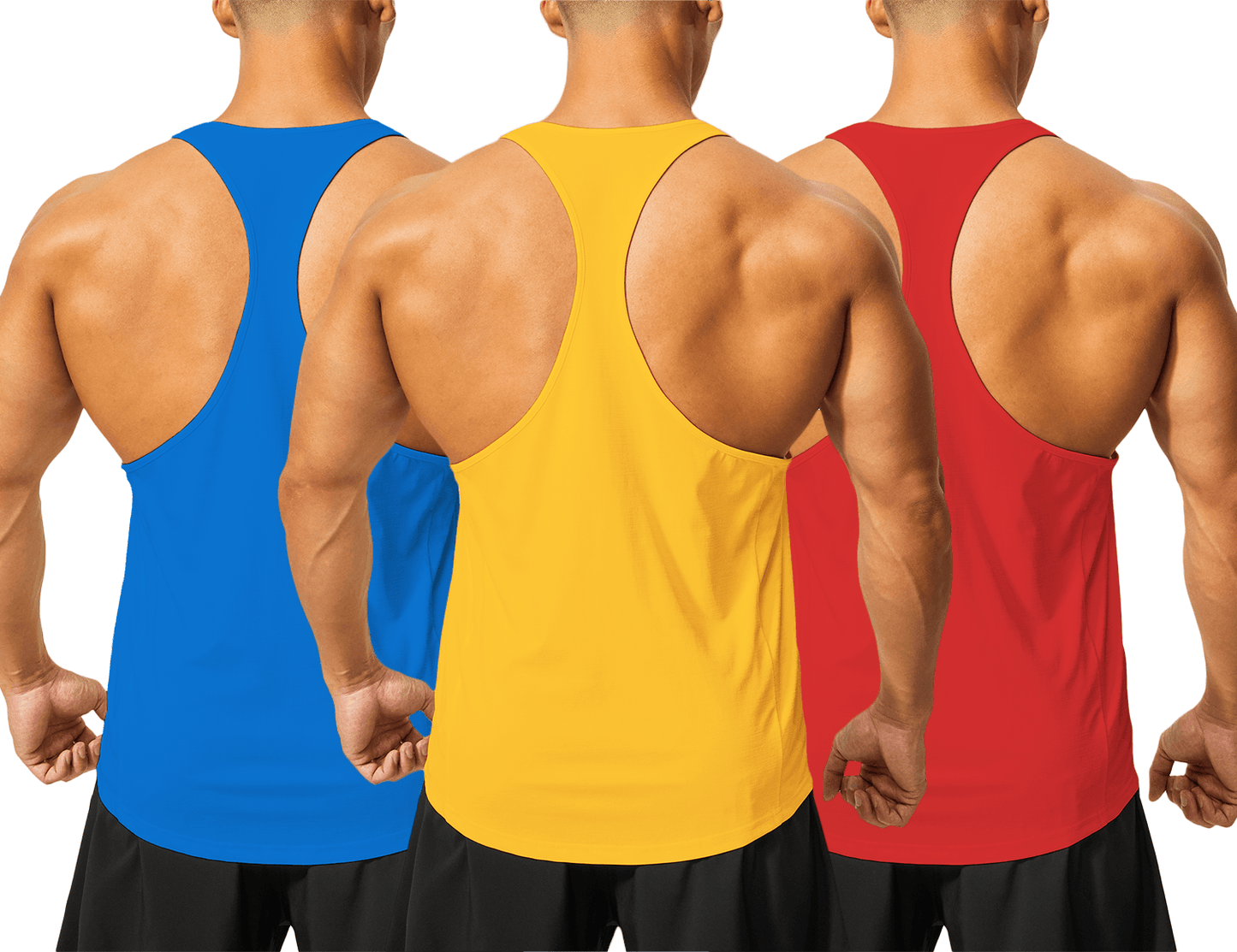 Men's Y Back Stringer Tank Top - DEMOZU Sports