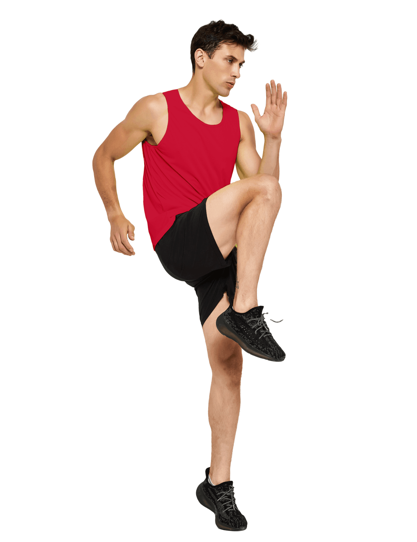 Men's Neon Running Athletic Tank Top - DEMOZU Sports