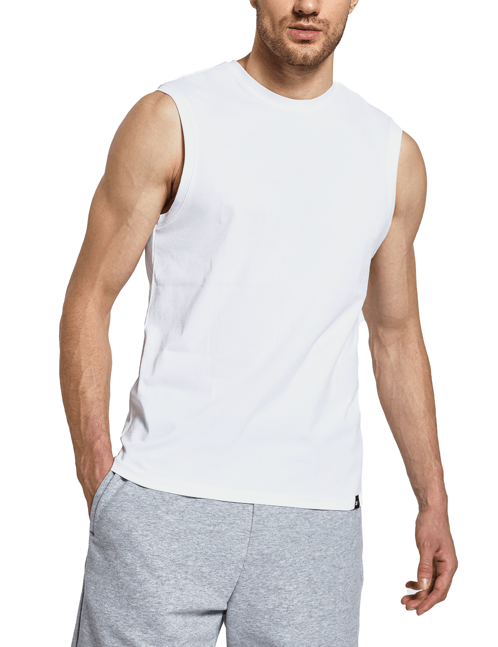 Men's Sleeveless Muscle Shirts (Regular & Big Men) - DEMOZU Sports