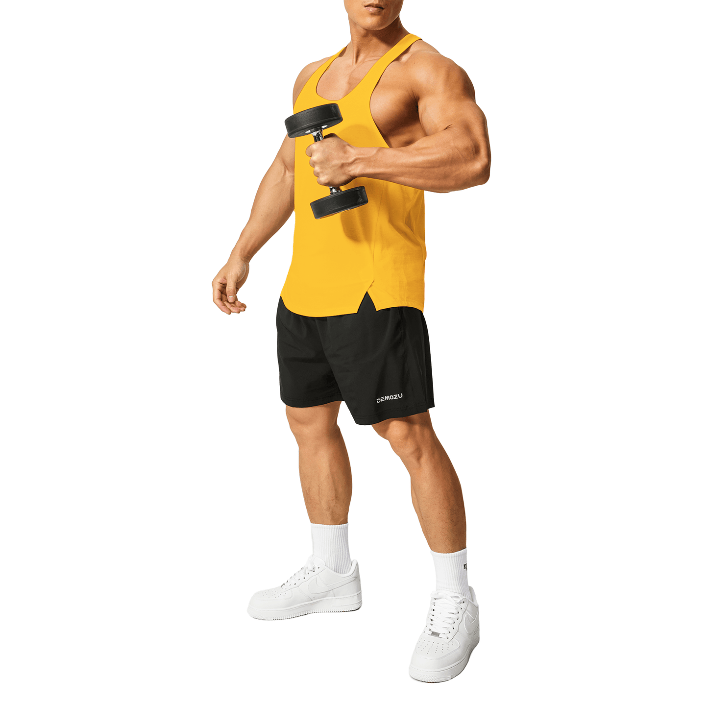 Men's Y Back Stringer Tank Top - DEMOZU Sports