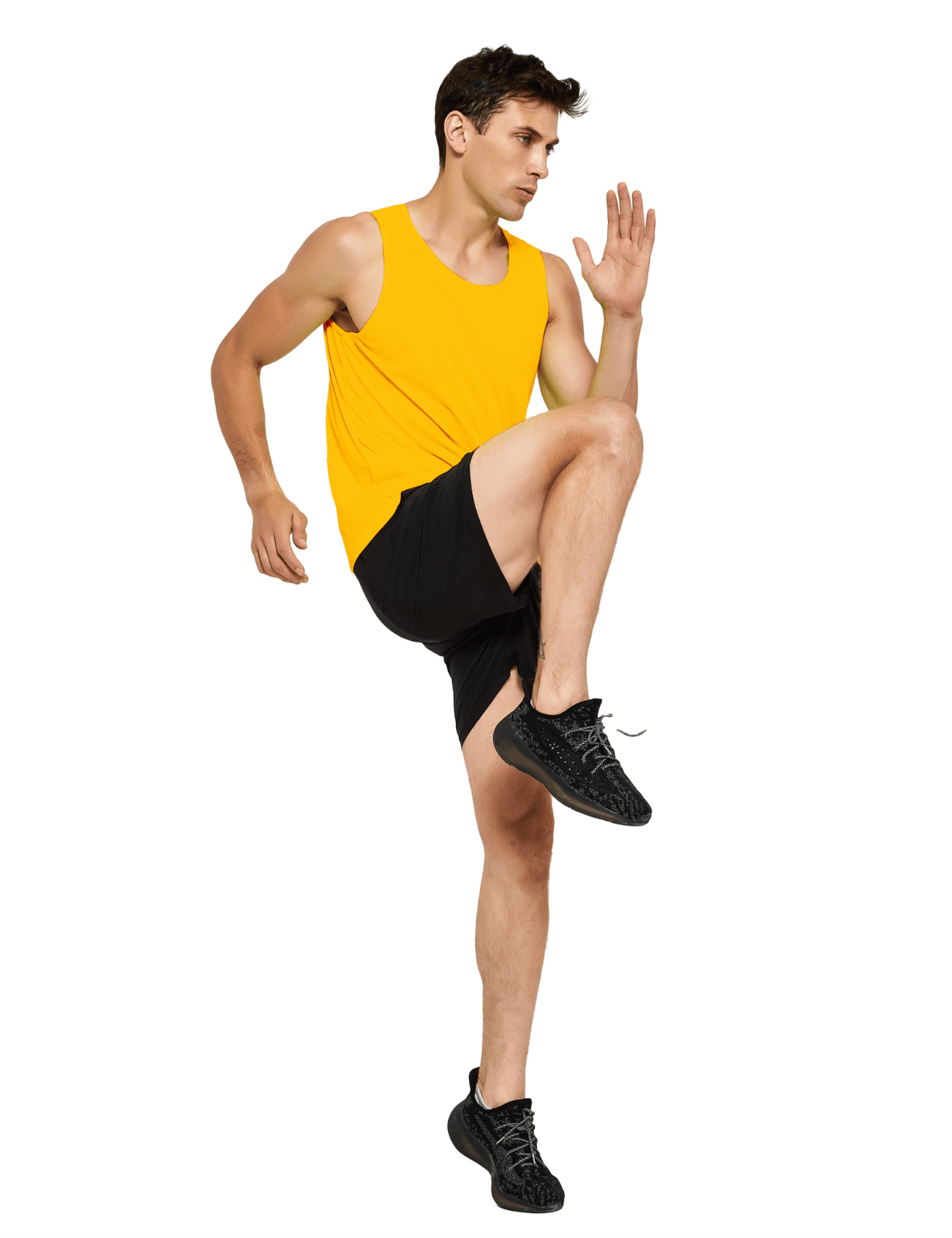 Men's Neon Running Athletic Tank Top - DEMOZU Sports