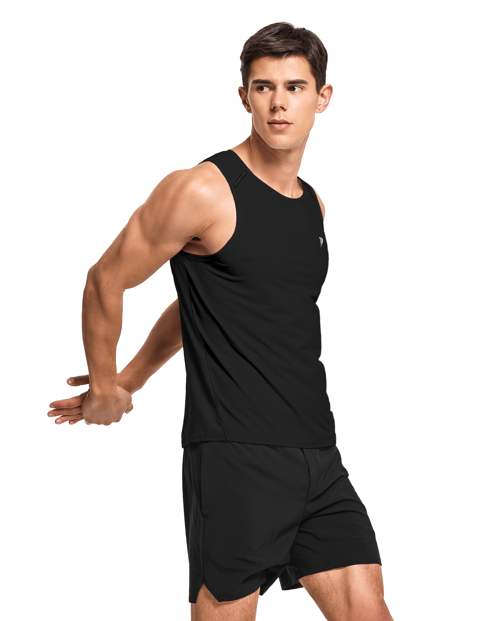 Teesmen Tanktop voor heren, 3- of 5-delig, mouwloos, zomer, ademend, sport, Veelkleurige set 2, XXL Teesmen Tanktop voor heren, 3- of 5-delig, mouwloos, zomer, ademend, sport, Veelkleurige set 2, XXL