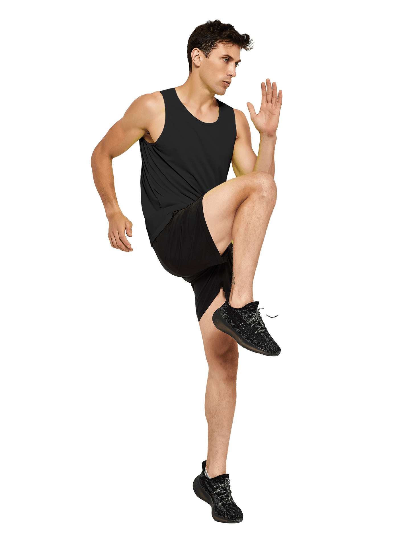 Men's Neon Running Athletic Tank Top - DEMOZU Sports