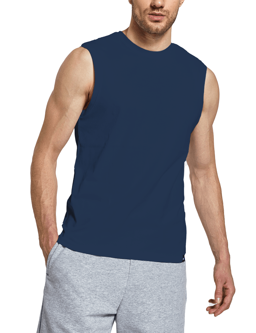 Men's Sleeveless Muscle Shirts (Regular & Big Men) - DEMOZU Sports
