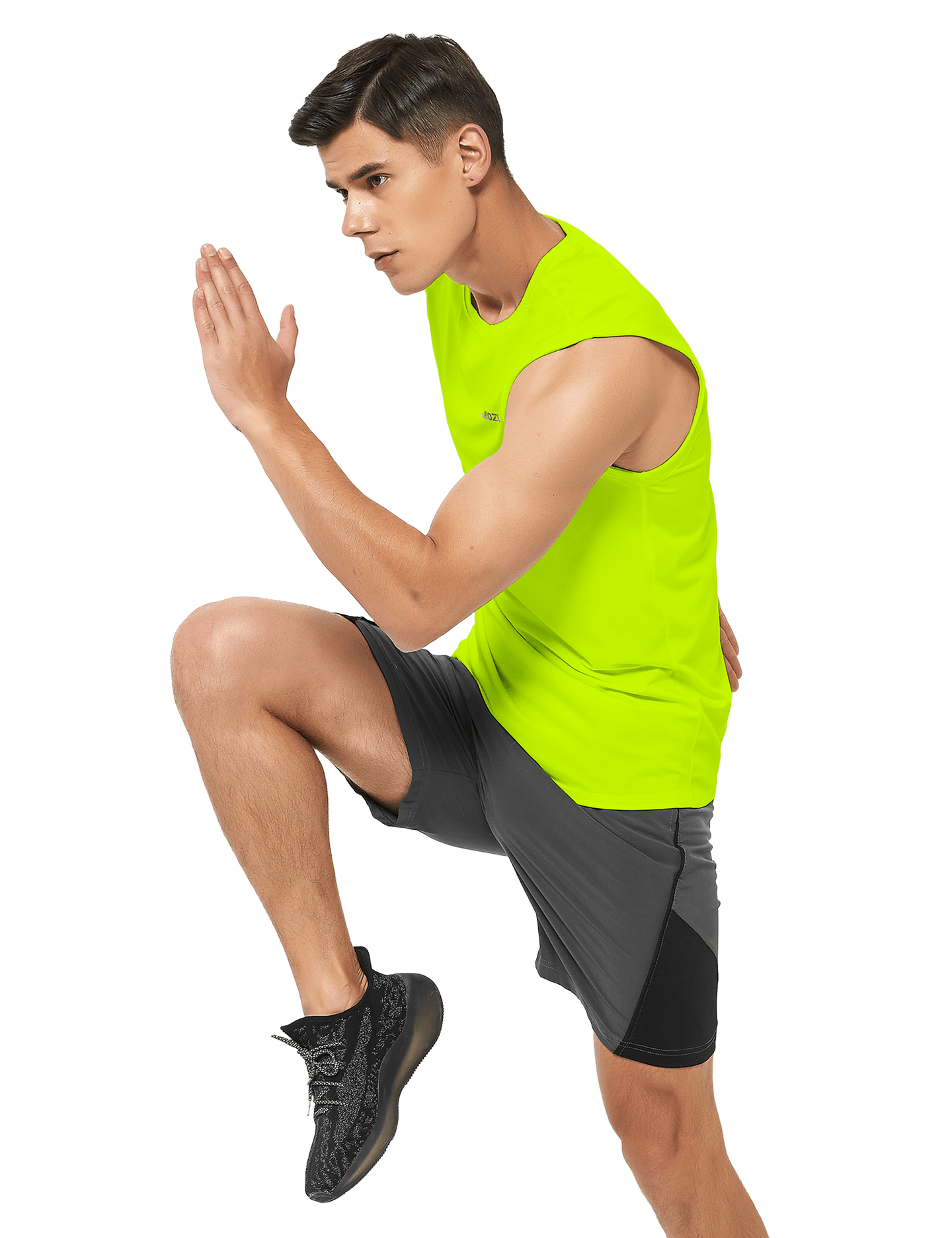 Men's Sleeveless Workout Swim Shirts (Regular & Big and Tall) - DEMOZU Sports