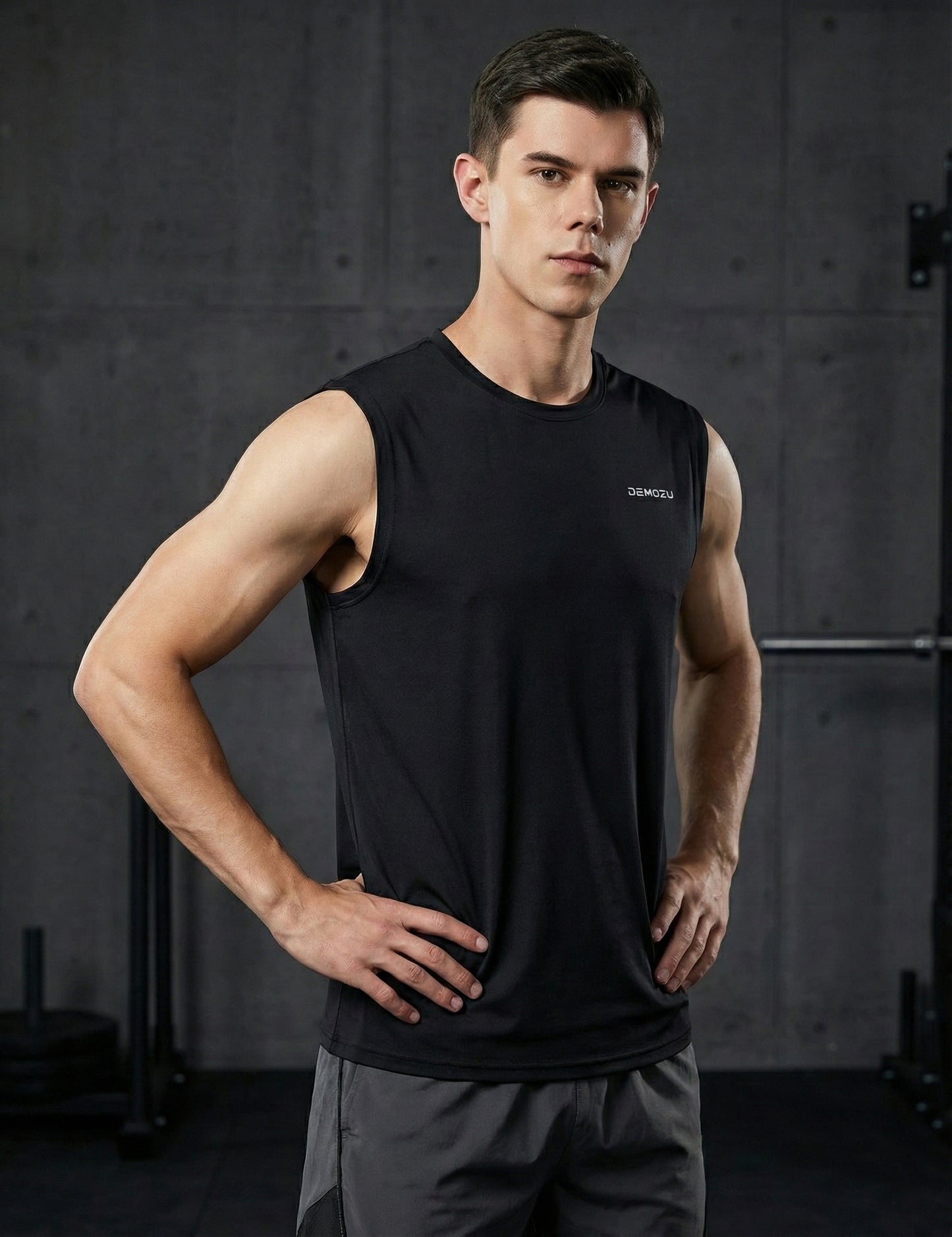 Men's Sleeveless Workout Swim Shirts (Regular & Big and Tall)