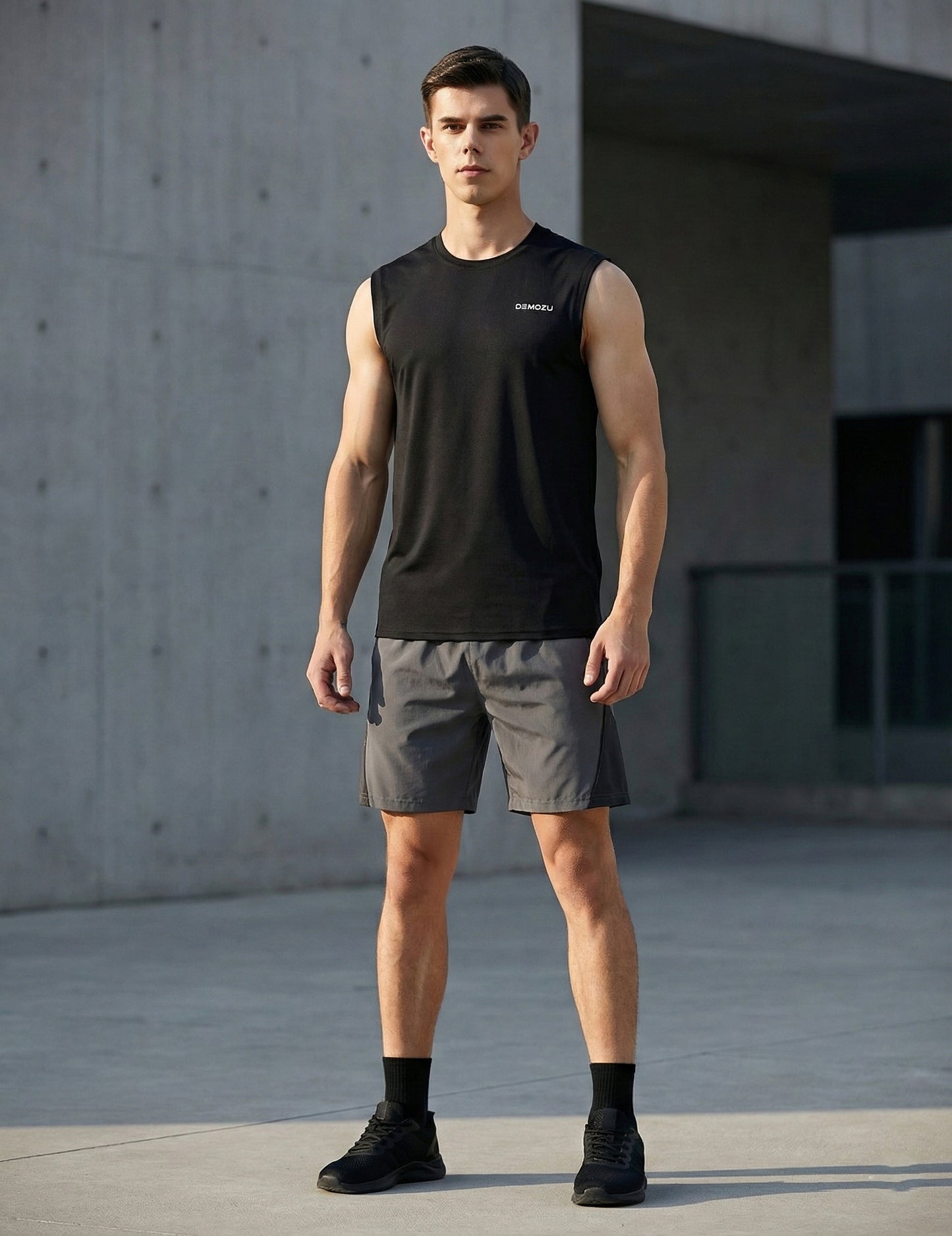 Men's Sleeveless Workout Swim Shirts (Regular & Big and Tall)