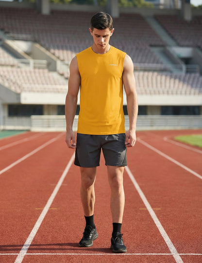 Men's Sleeveless Workout Swim Shirts (Regular & Big and Tall)