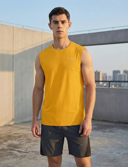 Men's Sleeveless Workout Swim Shirts (Regular & Big and Tall)