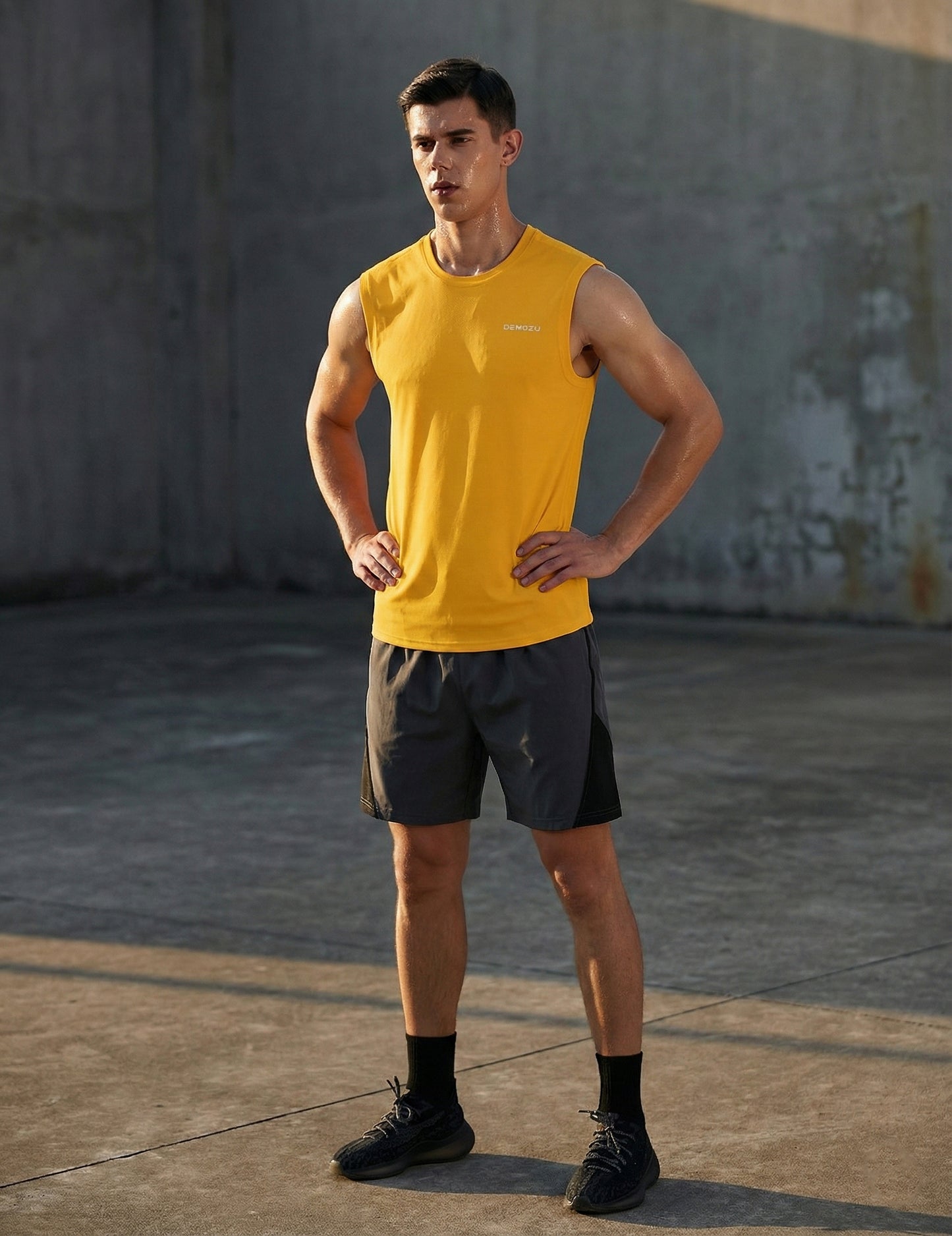 Men's Sleeveless Workout Swim Shirts (Regular & Big and Tall)