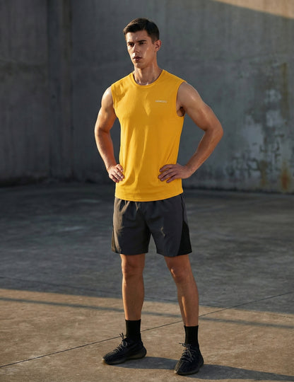 Men's Sleeveless Workout Swim Shirts (Regular & Big and Tall)