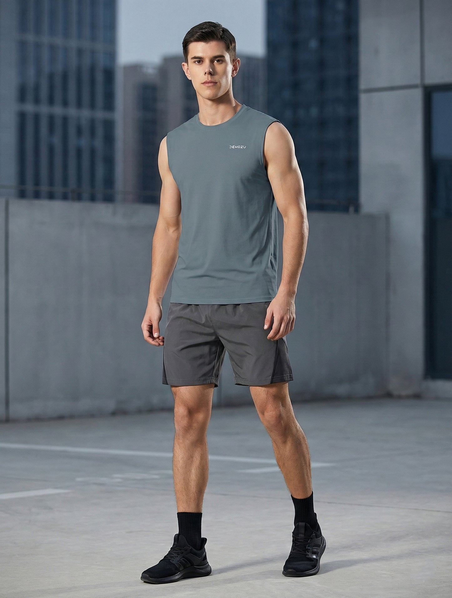 Men's Sleeveless Workout Swim Shirts (Regular & Big and Tall)